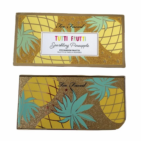 BNIB Too Faced Tutti Fruti Sparkling Pineapple Eyeshadow Palette - Picture 3 of 9